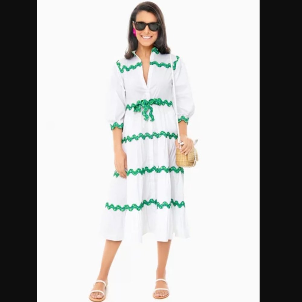 NWT Victoria Rik Rak Dress from Tuckernuck